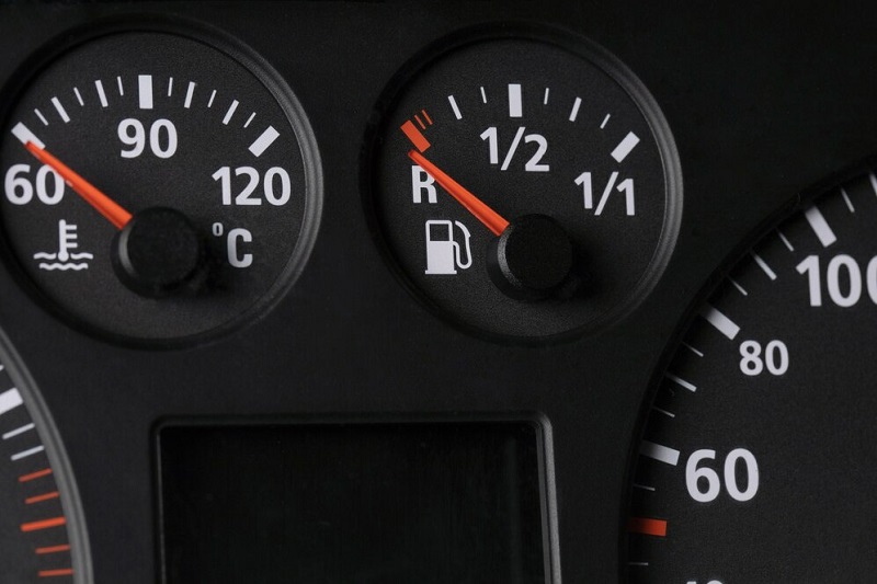 Empty Fuel Tank