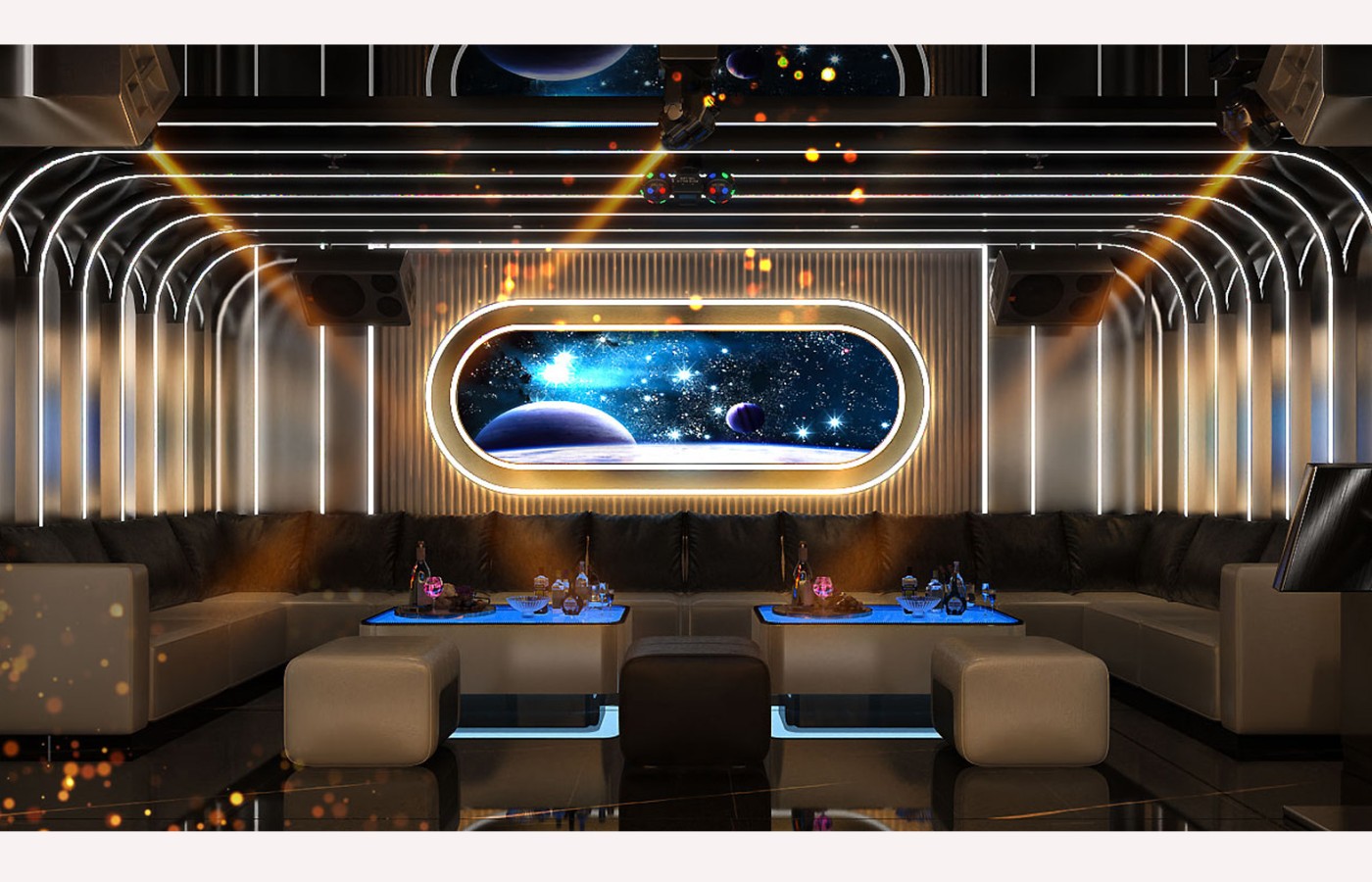 NỘI THẤT - KTV TẦNG 2 PHÒNG P103, P105 - LAS VEGAS SUN CASINO - BLOCK D