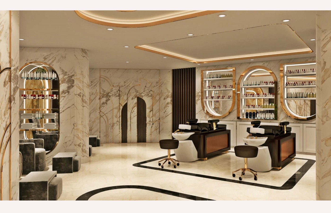 NỘI THẤT - SPA - LAS VEGAS SUN CASINO - BLOCK B