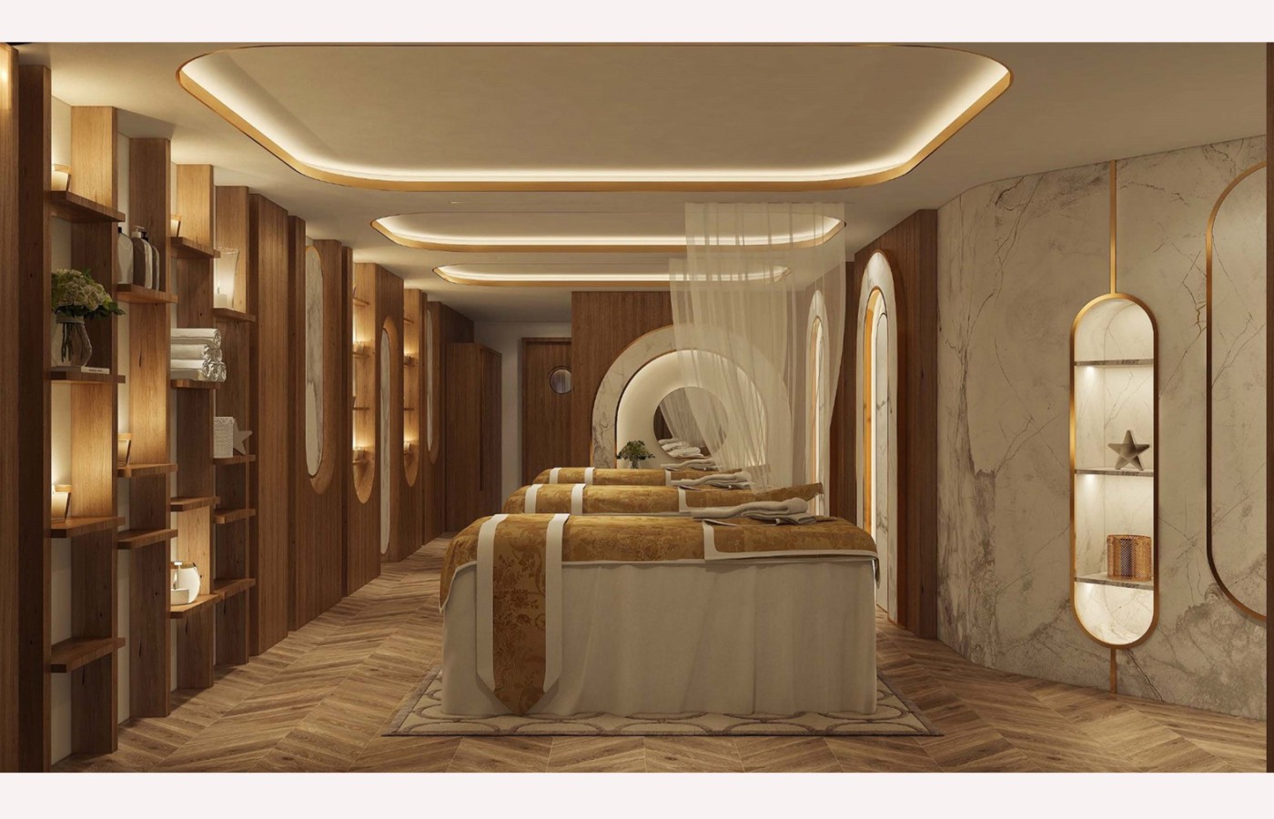 NỘI THẤT - SPA - LAS VEGAS SUN CASINO - BLOCK B