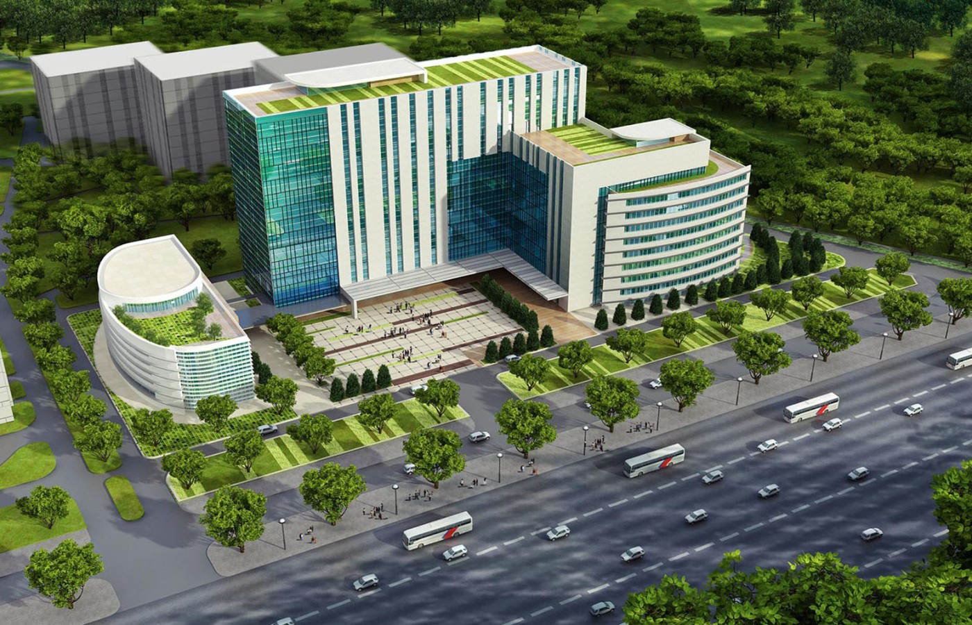 VIỆN CÔNG NGHỆ CAO HUTECH- TÒA NHÀ B