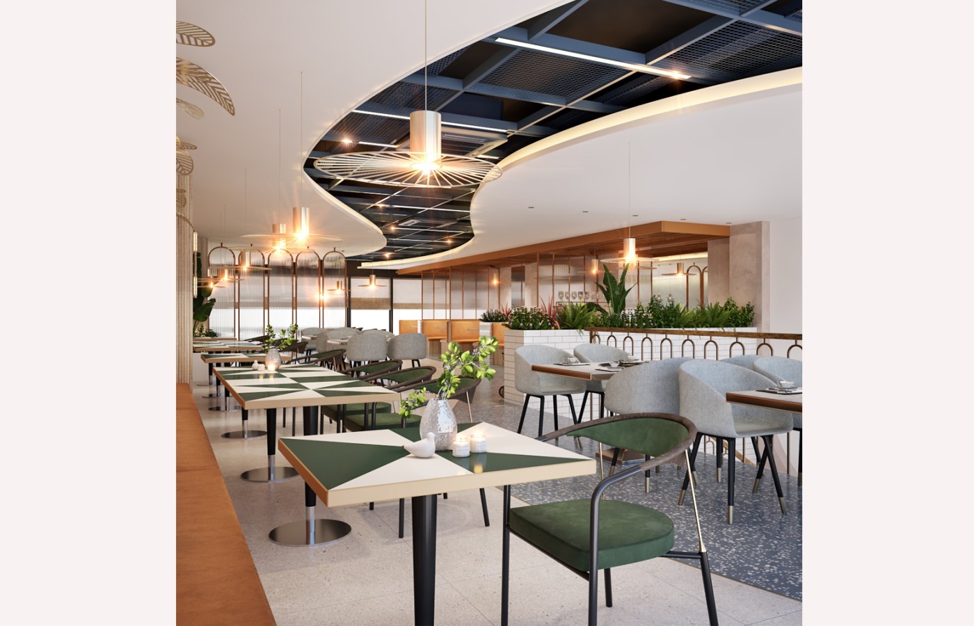 NỘI THẤT - NHÀ HÀNG - LAS VEGAS SUN CASINO - BLOCK D