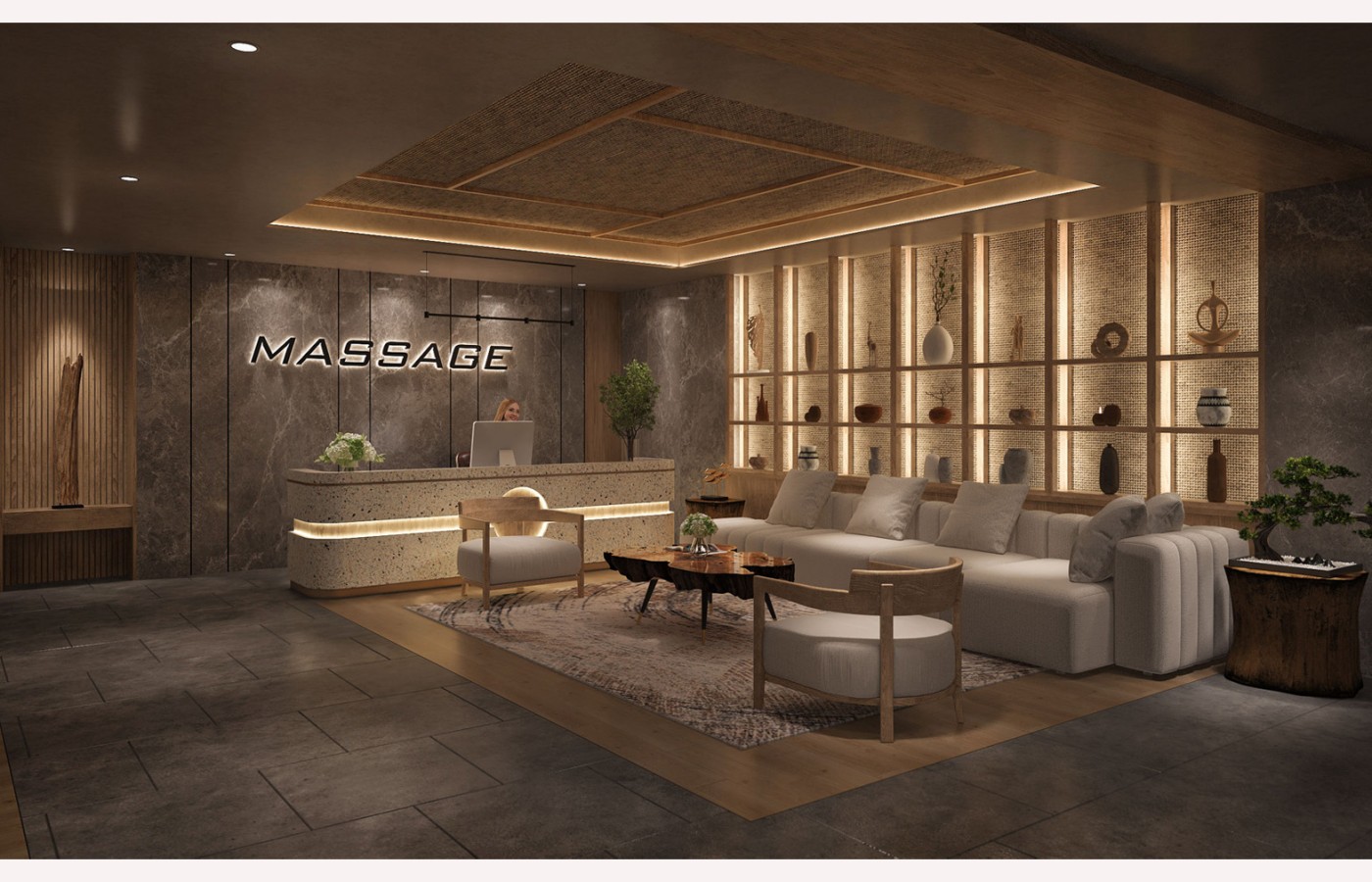 NỘI THẤT - MASSAGE - LAS VEGAS SUN CASINO - BLOCK D