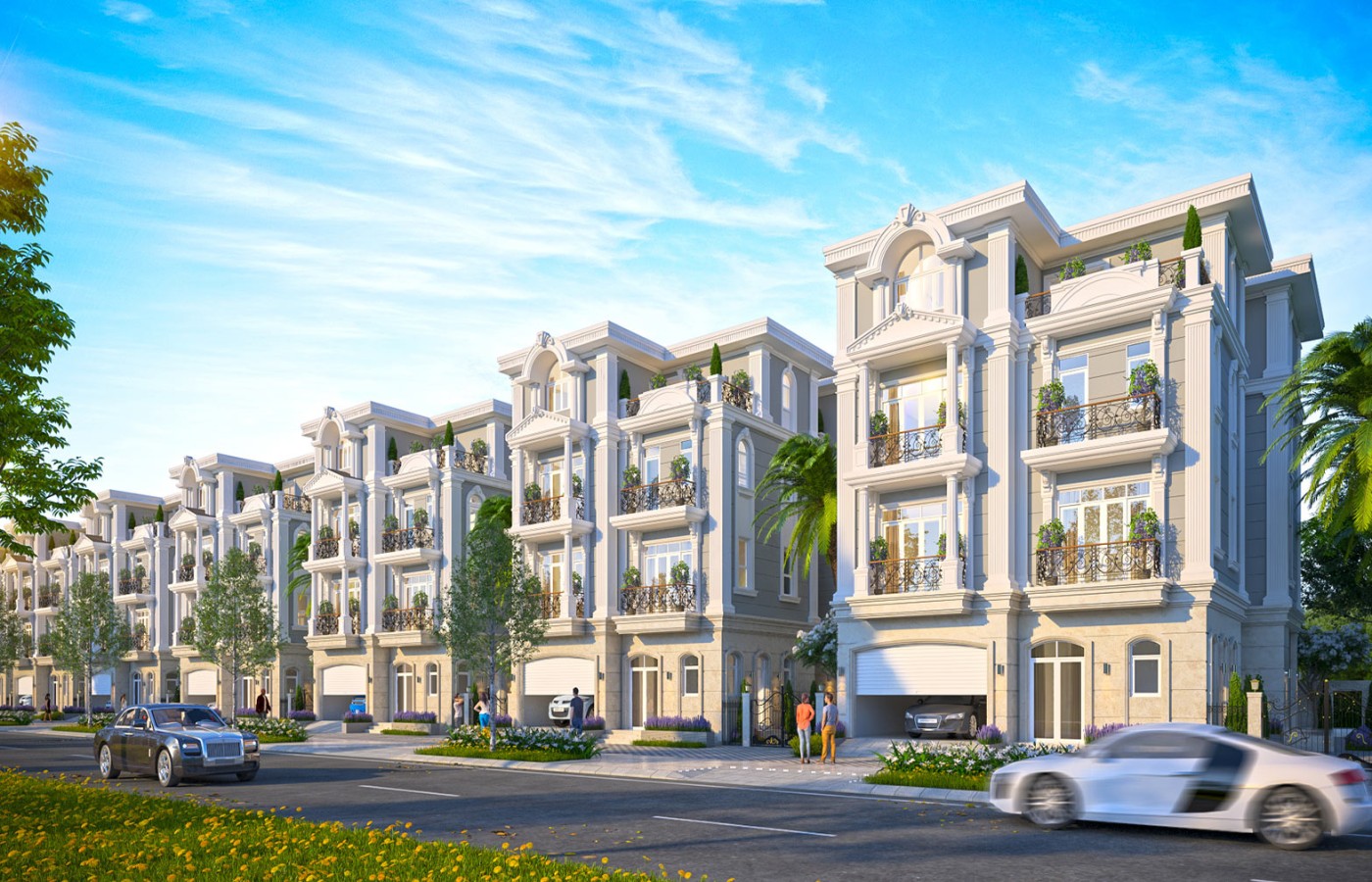 KHU BIỆT THỰ HIM LAM VĨNH TUY