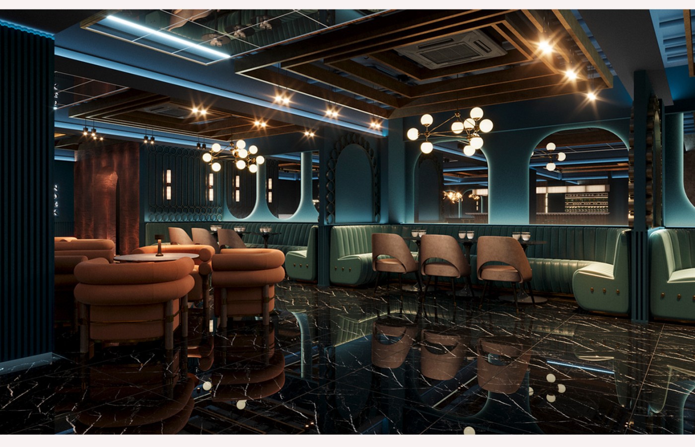 NỘI THẤT - BAR PUB - LAS VEGAS SUN CASINO - BLOCK D