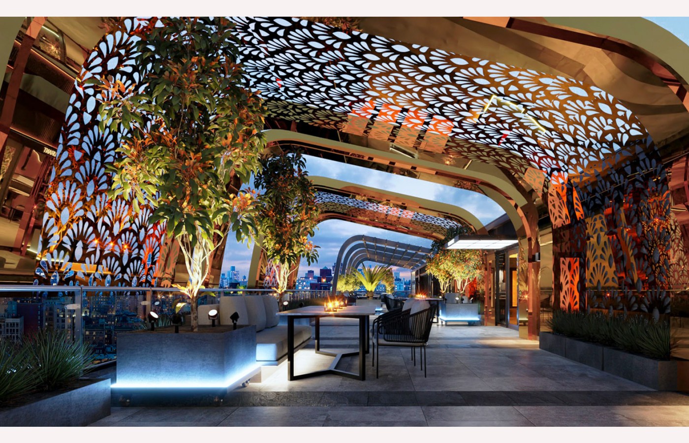 CẢNH QUAN - SKYBAR ROOFTOP - LAS VEGAS SUN CASINO - BLOCK D