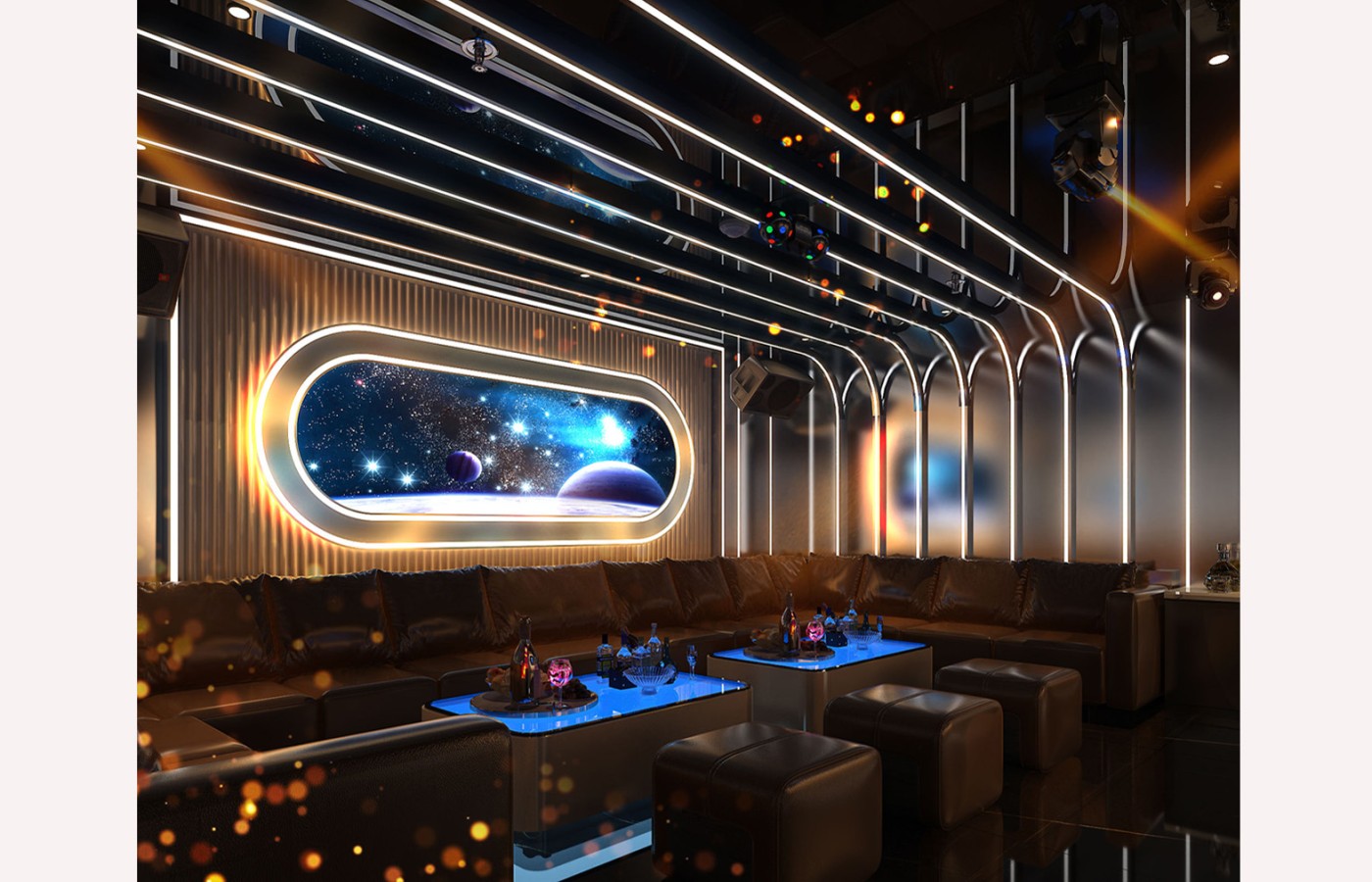 NỘI THẤT - KTV TẦNG 2 PHÒNG P103, P105 - LAS VEGAS SUN CASINO - BLOCK D