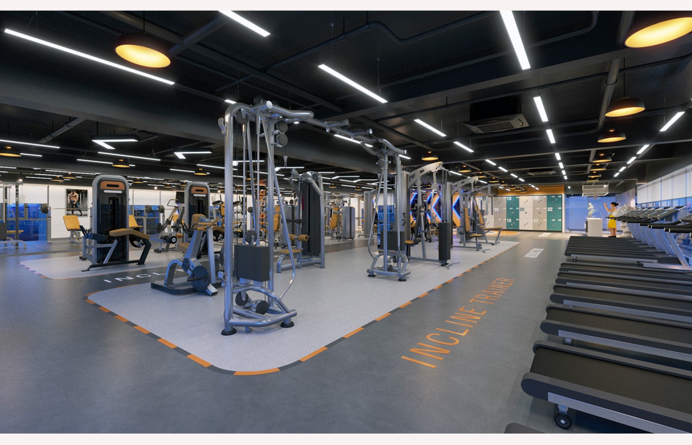 NỘI THẤT - GYM BASIC - LAS VEGAS SUN CASINO - BLOCK D