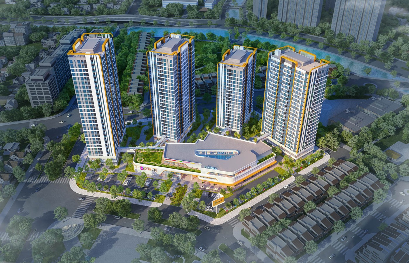 KHU THƯƠNG MẠI DỊCH VỤ - KHU ĐÔ THỊ HIM LAM