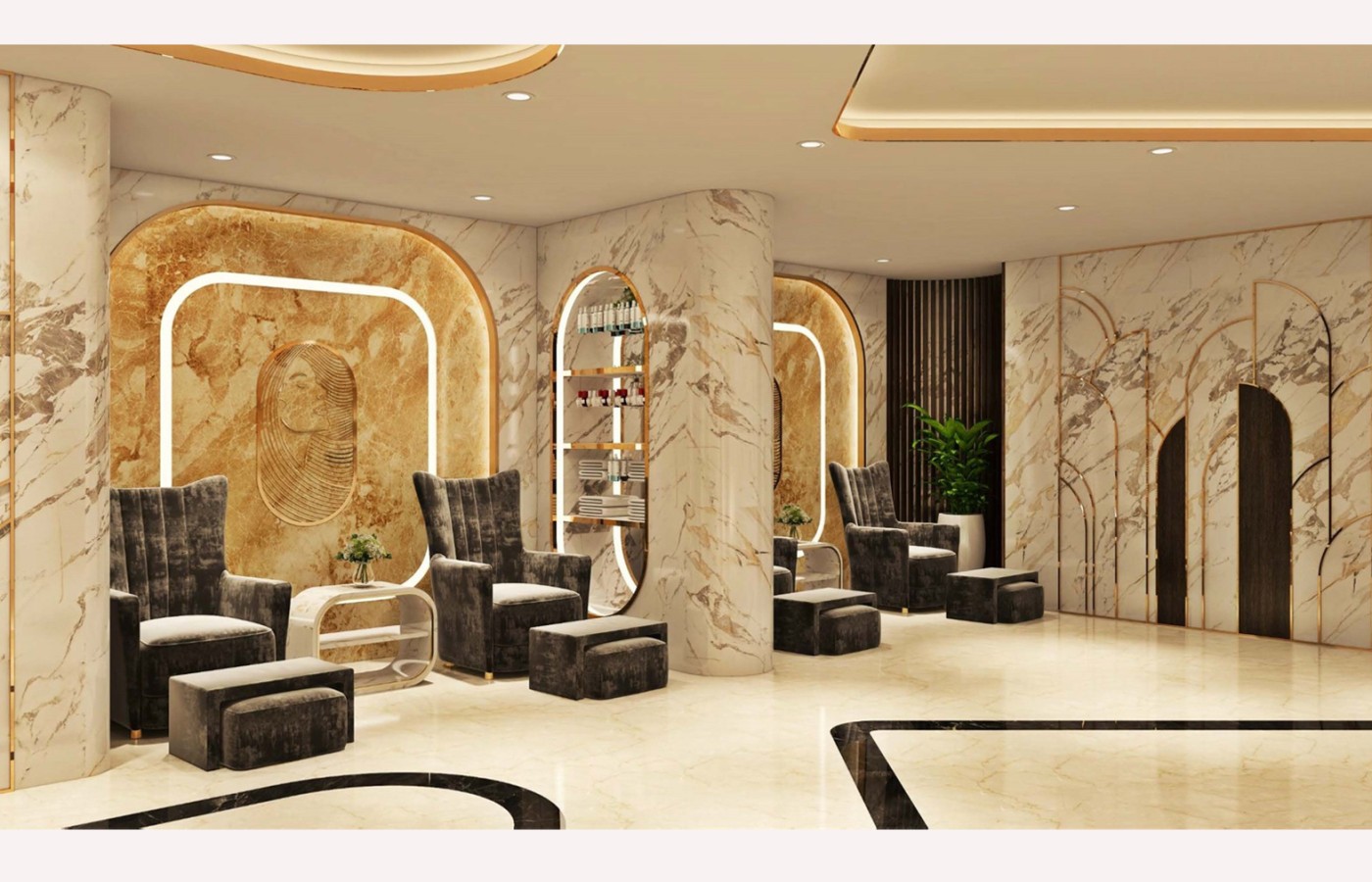 NỘI THẤT - SPA - LAS VEGAS SUN CASINO - BLOCK B