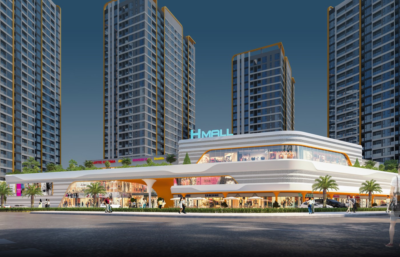 KHU THƯƠNG MẠI DỊCH VỤ - KHU ĐÔ THỊ HIM LAM