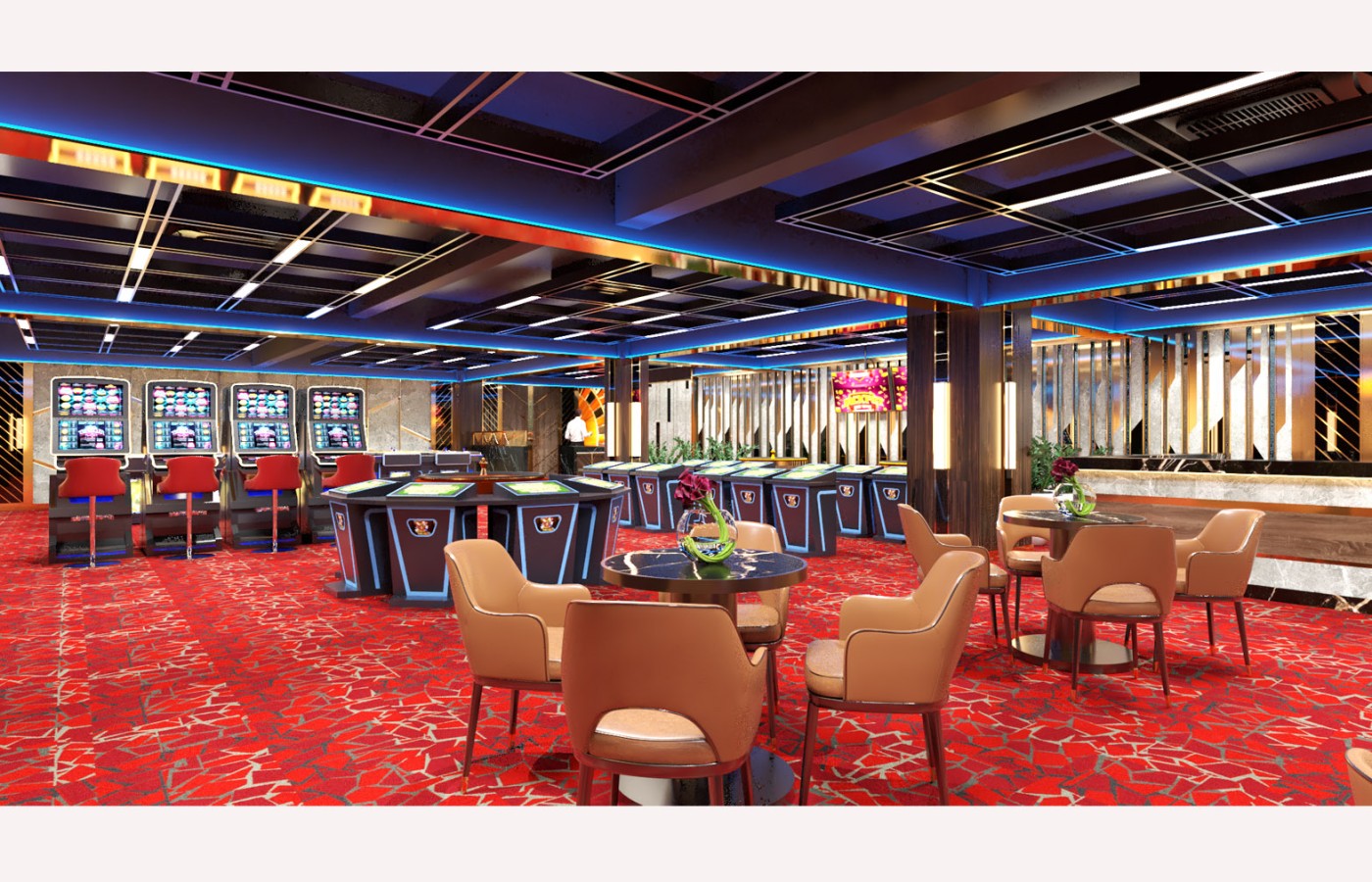 NỘI THẤT - CASINO - LAS VEGAS SUN CASINO - BLOCK D