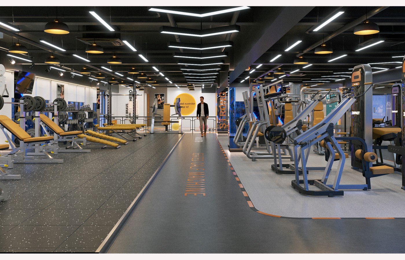 NỘI THẤT - GYM BASIC - LAS VEGAS SUN CASINO - BLOCK D