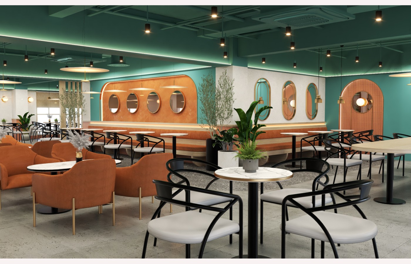 NỘI THẤT - COFFEE - LAS VEGAS SUN CASINO - BLOCK D