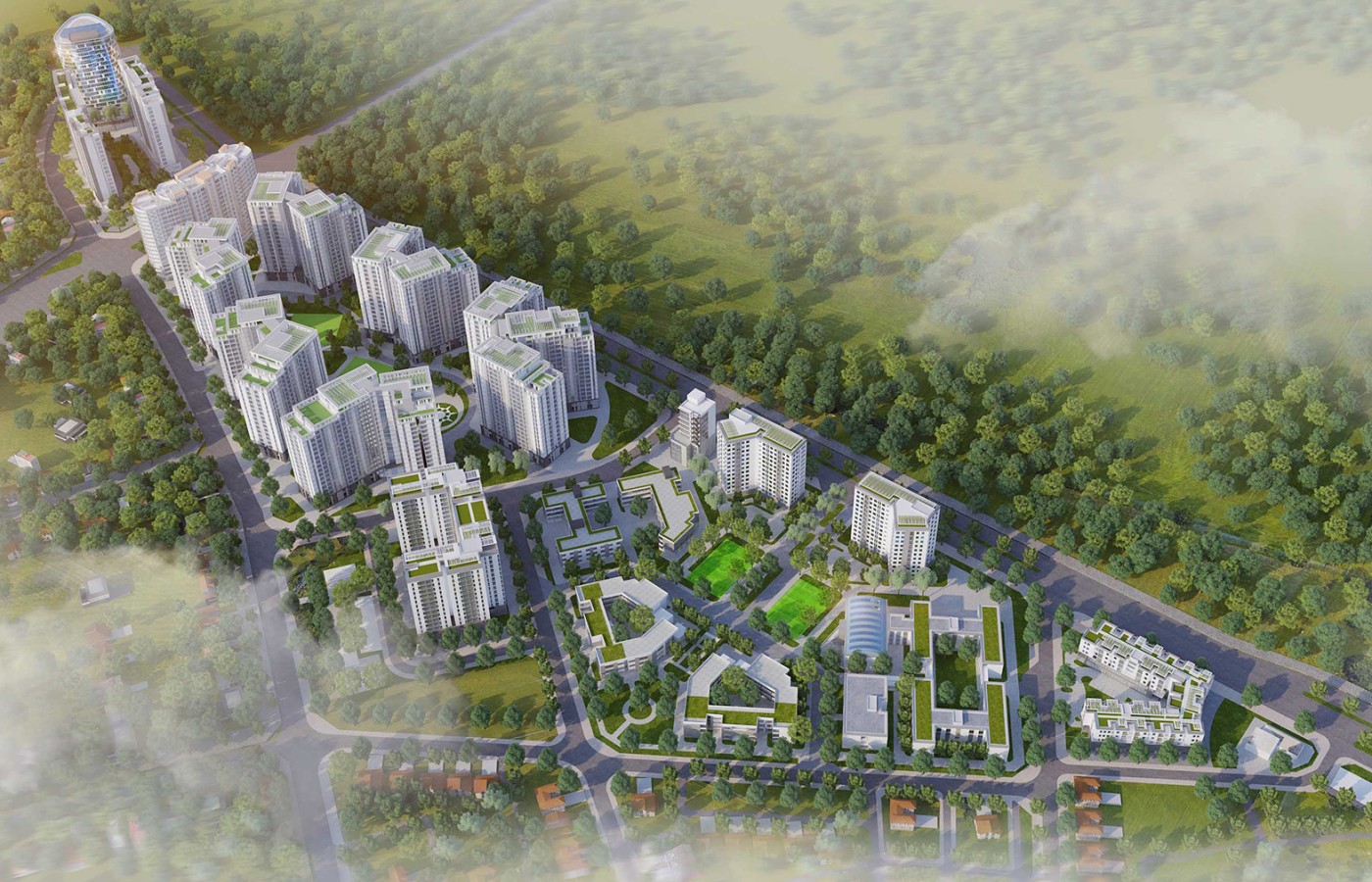 KHU ĐÔ THỊ HỖ TRỢ - KHU CÔNG NGHIỆP SÀI ĐỒNG B