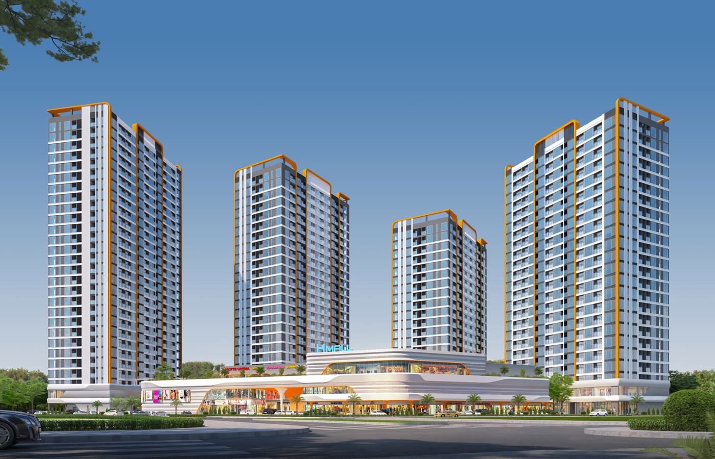 KHU THƯƠNG MẠI DỊCH VỤ - KHU ĐÔ THỊ HIM LAM