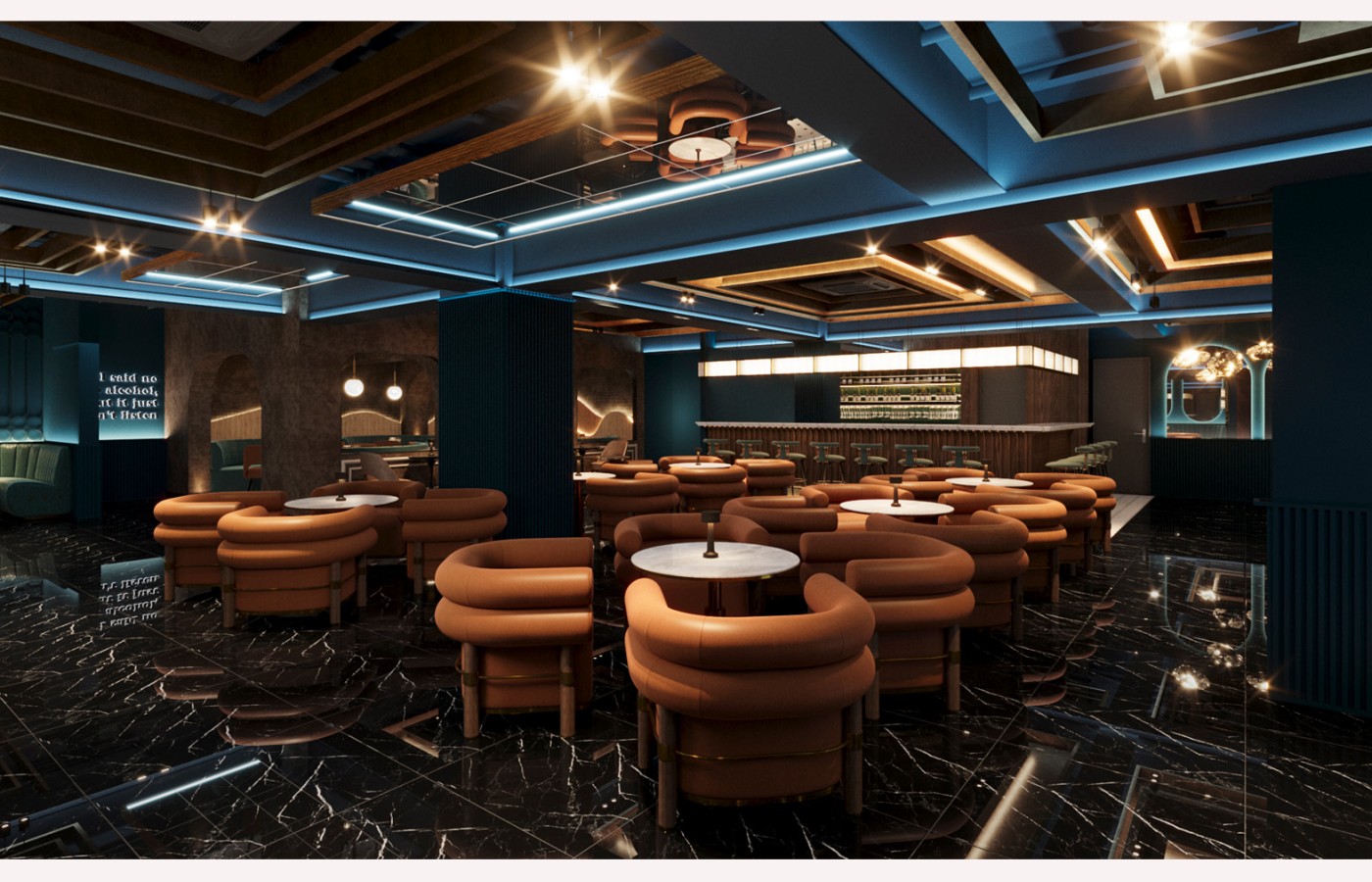 NỘI THẤT - BAR PUB - LAS VEGAS SUN CASINO - BLOCK D