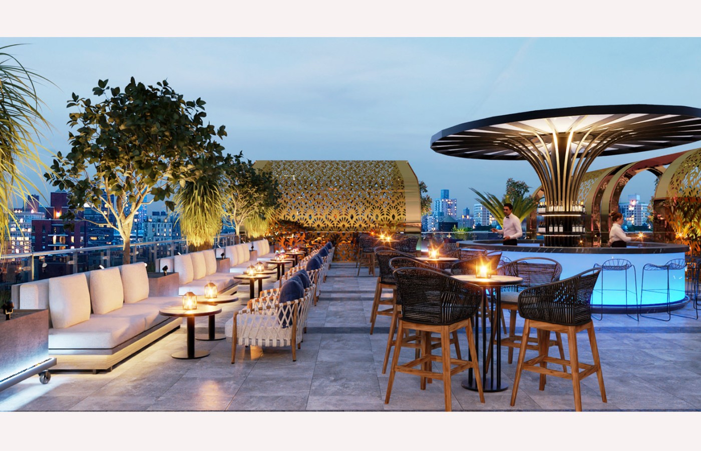CẢNH QUAN - SKYBAR ROOFTOP - LAS VEGAS SUN CASINO - BLOCK D