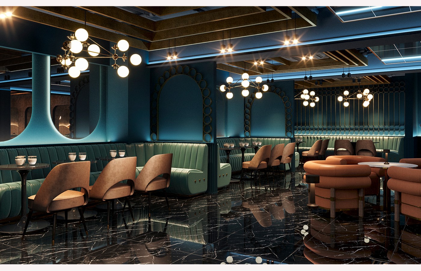 NỘI THẤT - BAR PUB - LAS VEGAS SUN CASINO - BLOCK D