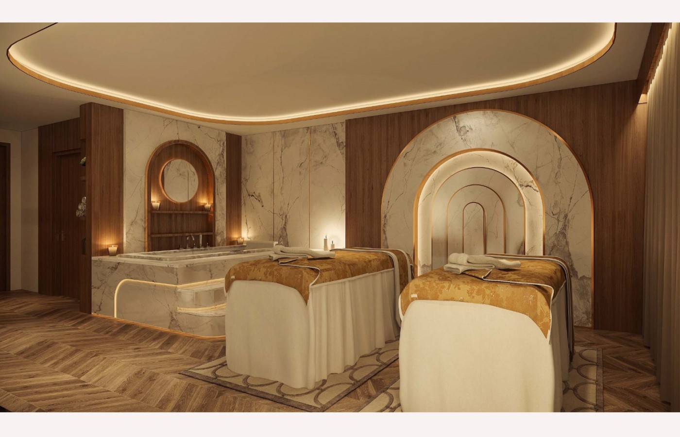 NỘI THẤT - SPA - LAS VEGAS SUN CASINO - BLOCK B