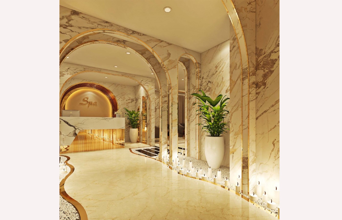 NỘI THẤT - SPA - LAS VEGAS SUN CASINO - BLOCK B