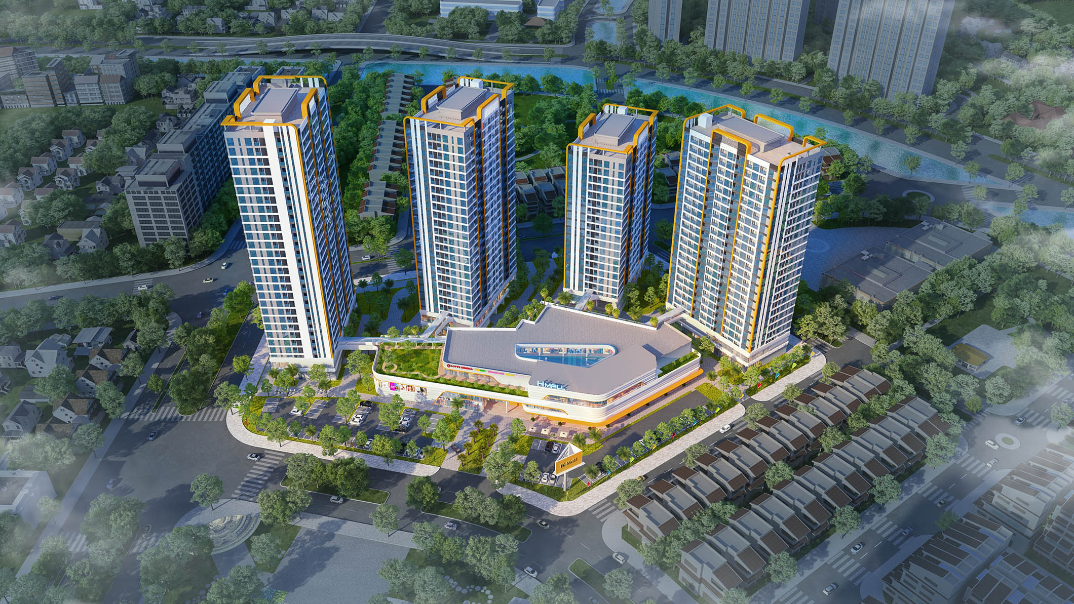 KHU THƯƠNG MẠI DỊCH VỤ - KHU ĐÔ THỊ HIM LAM