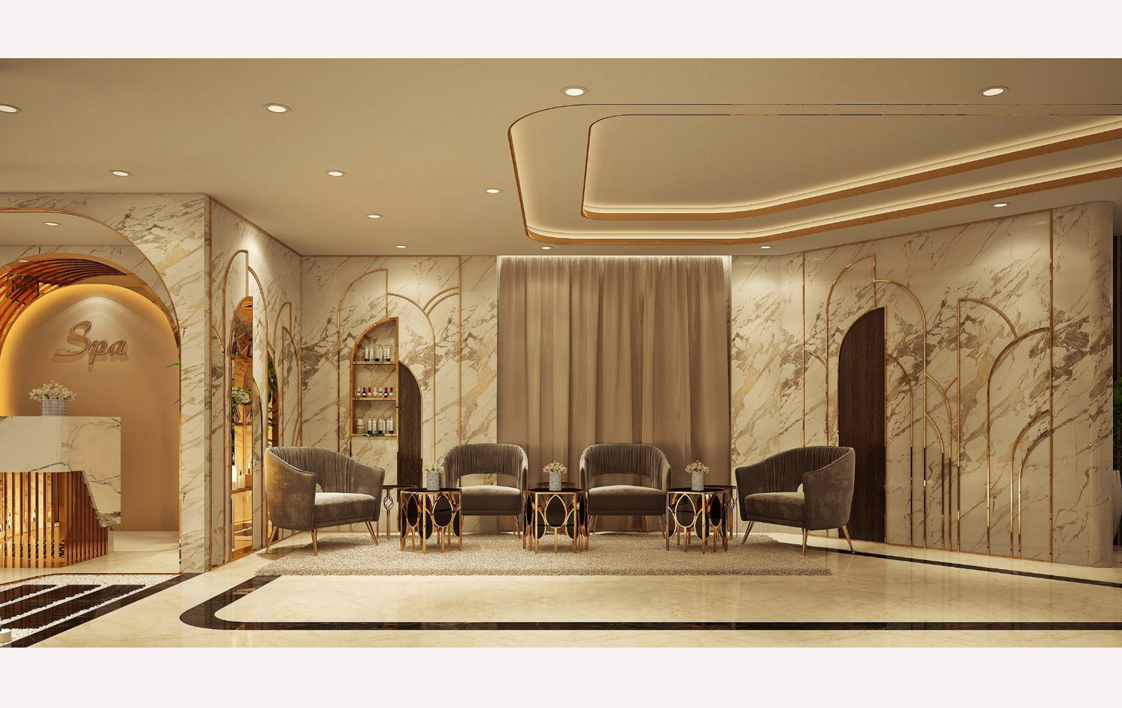 NỘI THẤT - SPA - LAS VEGAS SUN CASINO - BLOCK B
